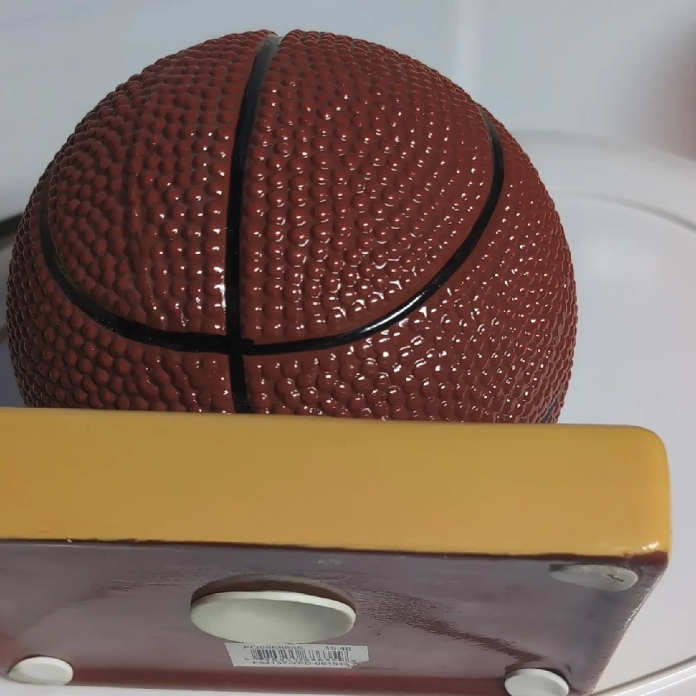 Basketball Shaped Coin Bank